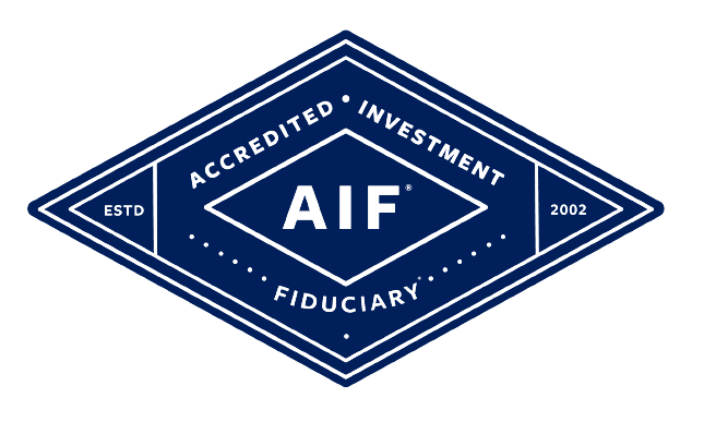 Accredited Investment Fiduciary (AIF) designation badge