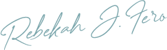 Rebekah J. Fero signature