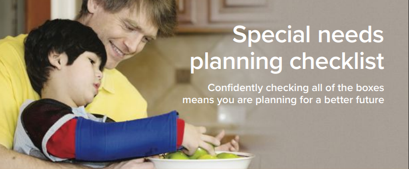 Special needs planning checklist