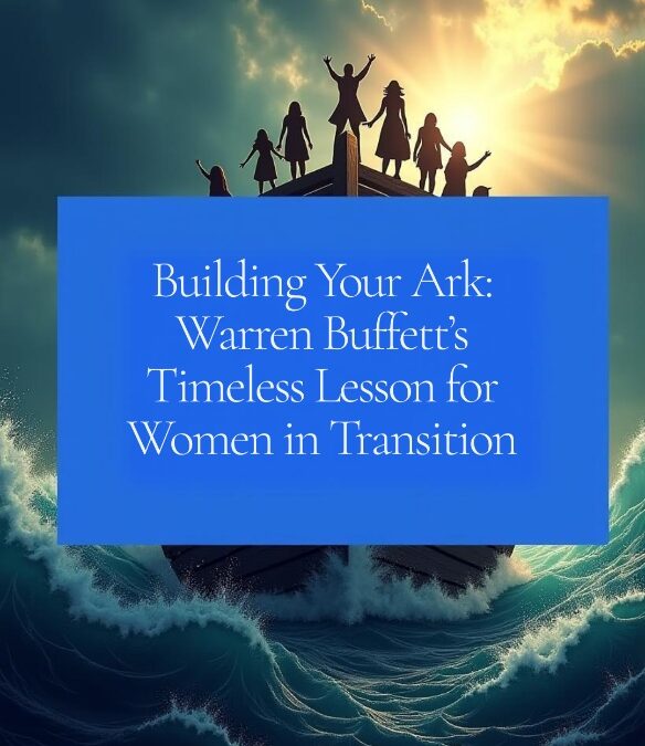 Building Your Ark: Warren Buffett’s Timeless Lesson for Women in Transition
